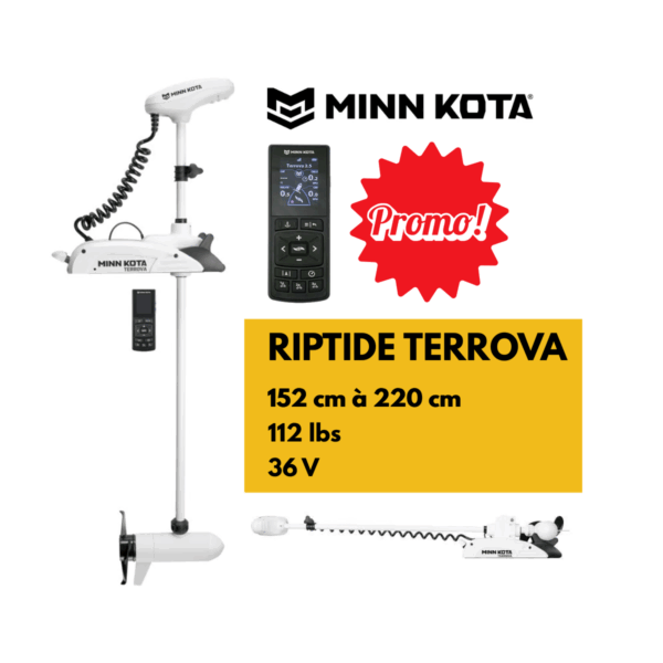 Minn Kota Riptide Terrova 112 LBS  - 36V - GPS