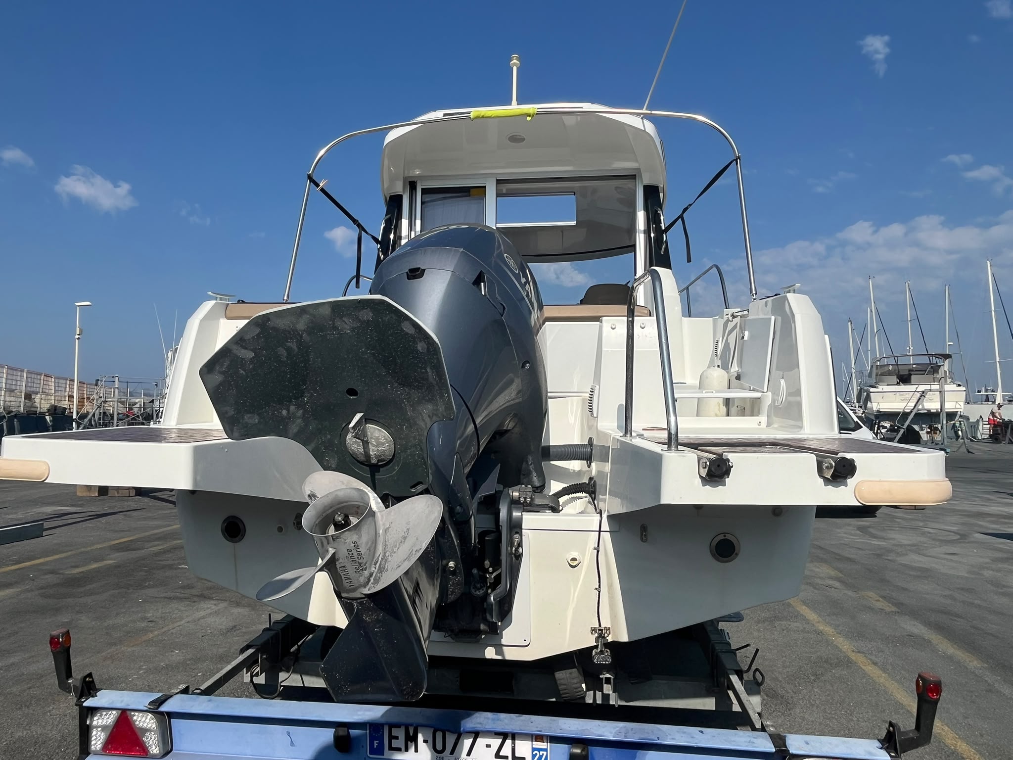 Jeanneau Merry Fisher d’occasion avec remorque. – Image 36