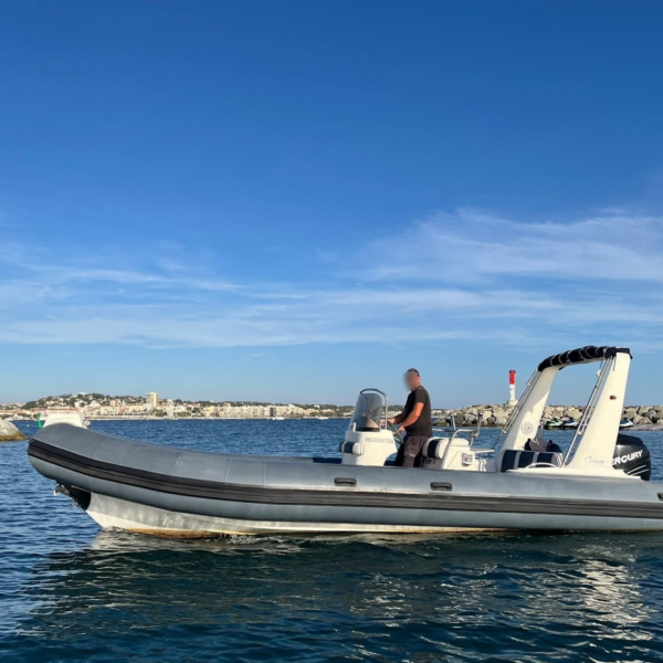 Valiant VG 750 2007 – Mercury Verado 300 CV – Semi-Rigide PVC – Fréjus