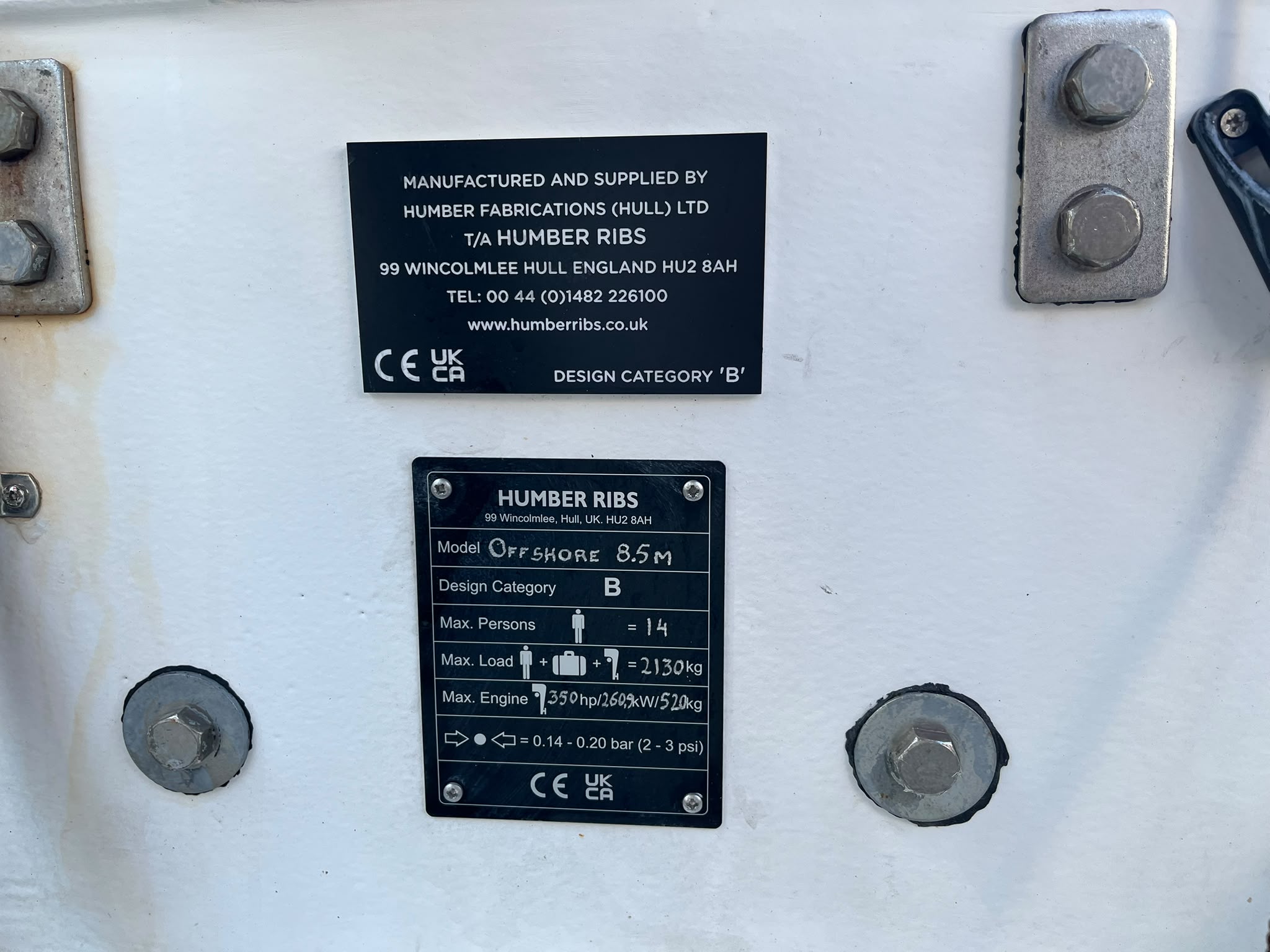 HUMBER OFFSHORE 8.5 – 2024 – SUZUKI 300 CV – CATÉGORIE B – 14 PASSAGERS – Image 25